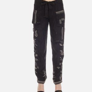 Johnny Was Adventura Cargo Pants Brand New With Tags Size 12